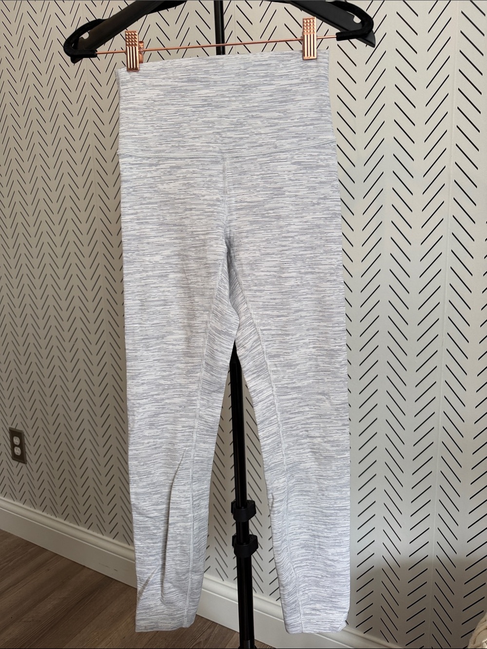 lululemon athletica Light Heather Gray High-Rise Leggings